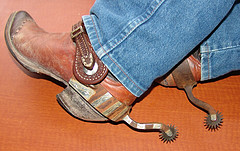 cowboy spurs image